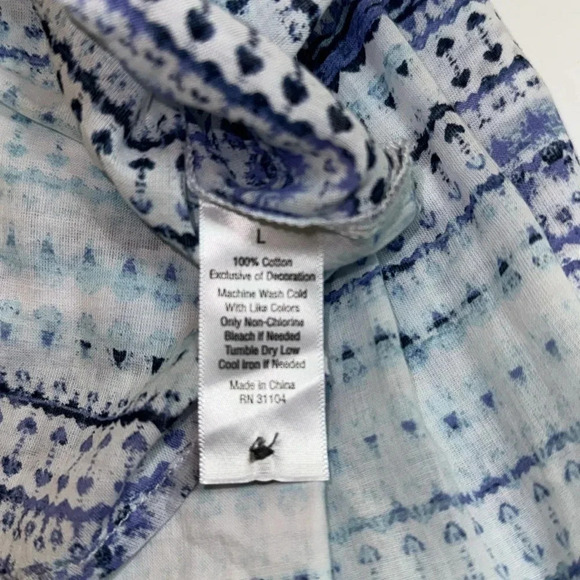 Ocean + Coast Beautiful Sheer Blouse - Picture 8 of 8